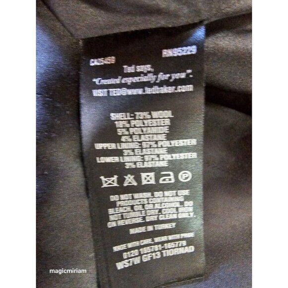 BNWT TED BAKER LONDON TIORNAD SLEEVELESS RIBBON BLACK DRESS - Picture 11 of 13